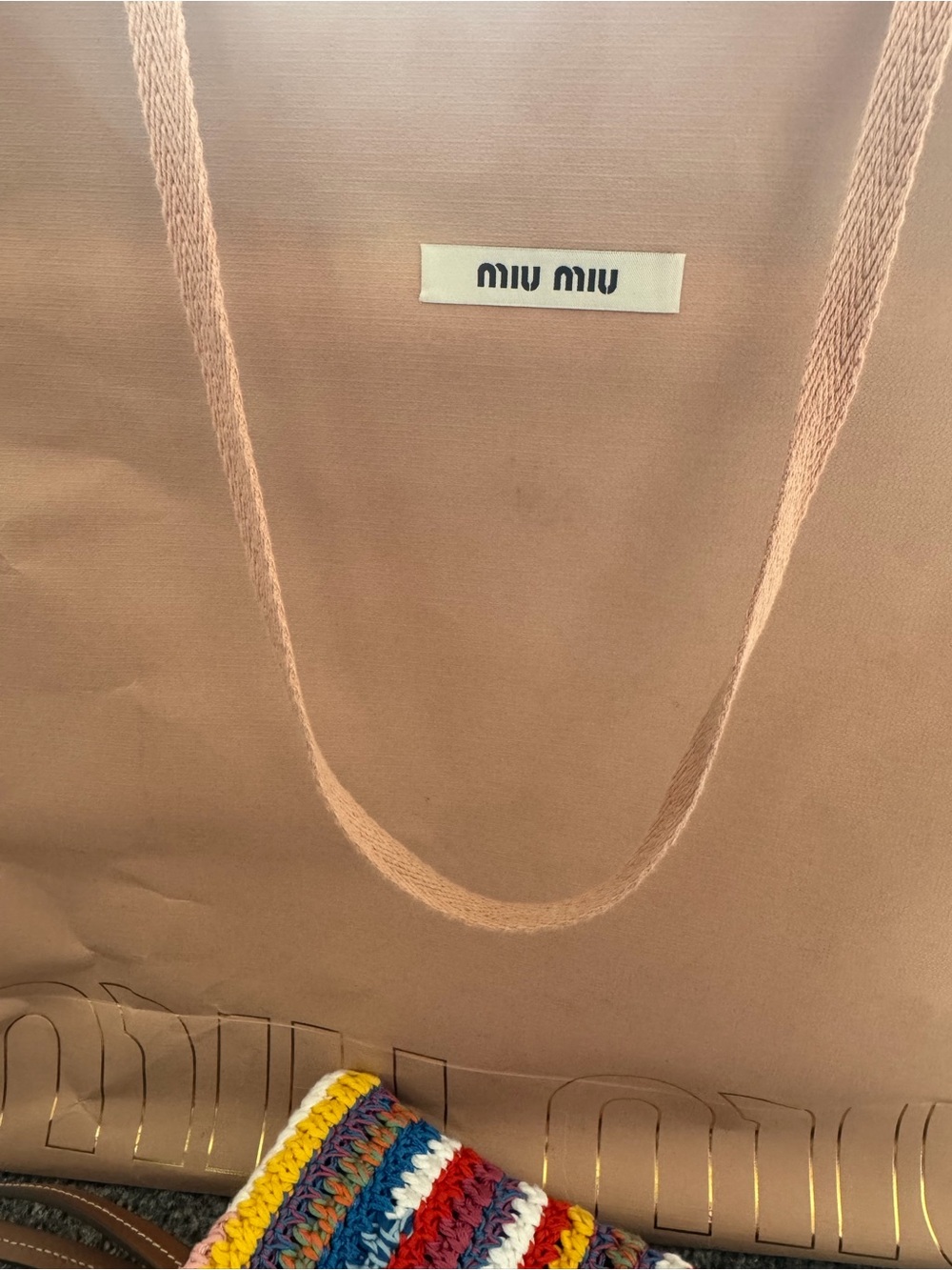 Miu Miu crochet multi bag medium - Picture 4 of 11